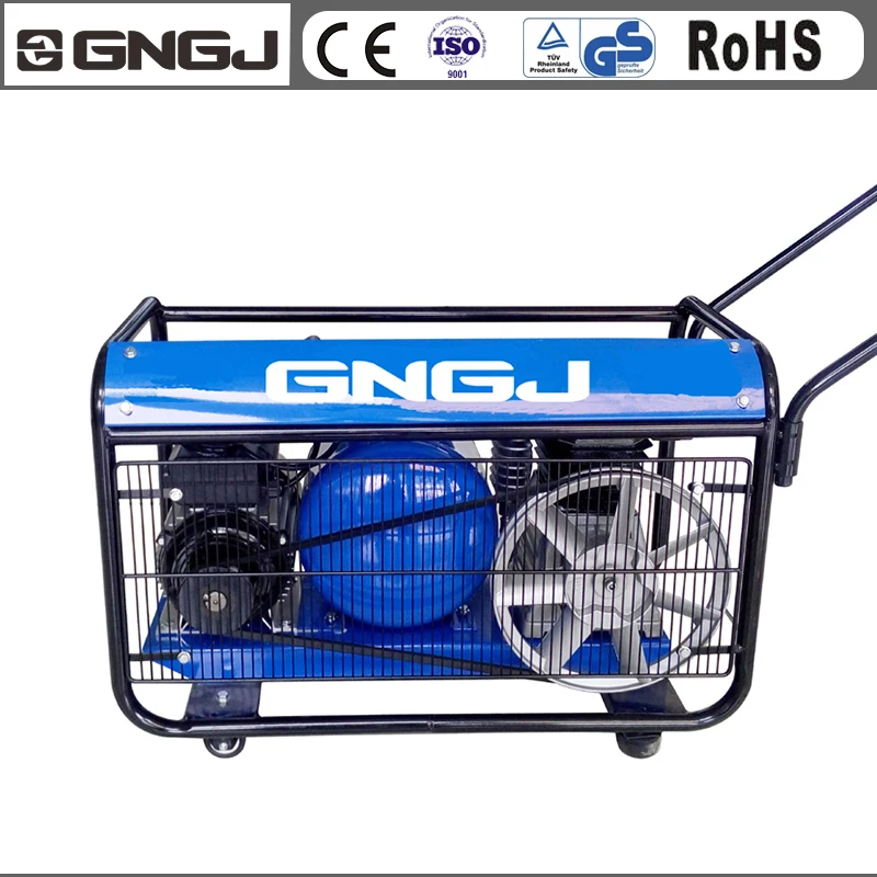 100L Лучшая цена воздушный компрессор с ременным приводом насоса машины