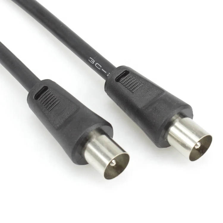 3C2V TV Antenna Coaxial Cable for CCTV 9.5 PAL Jack male to male Cable For Satellite