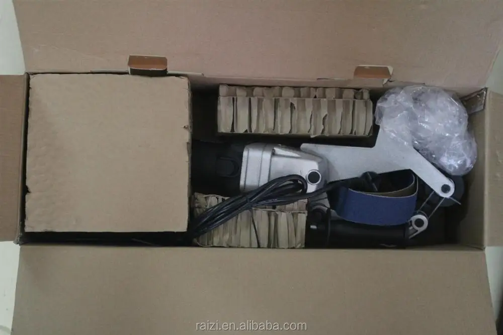 Raizi -high quality hand held belt polishing sanding machine for stainless steel