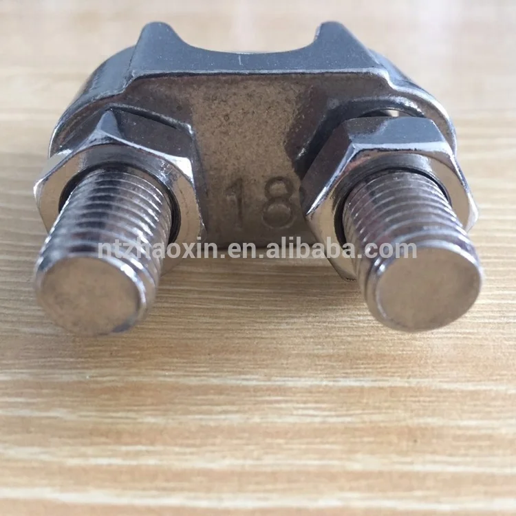 
U-bolt Wire Rope Grip/ Stainless steel wire rope clip 