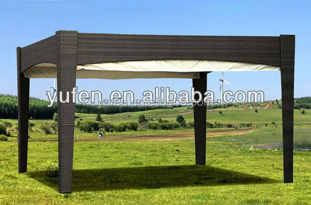 all weather outdoor furniture rattan garden gazebo
