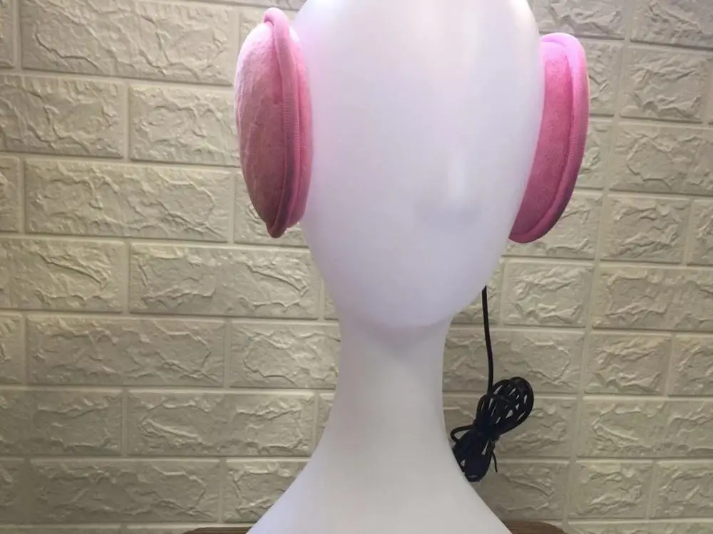 
Manufacturer 5V USB Heated Ear Muffs Winter Ear Warmers Men Women Solid Soft Plush Winter Earmuff 