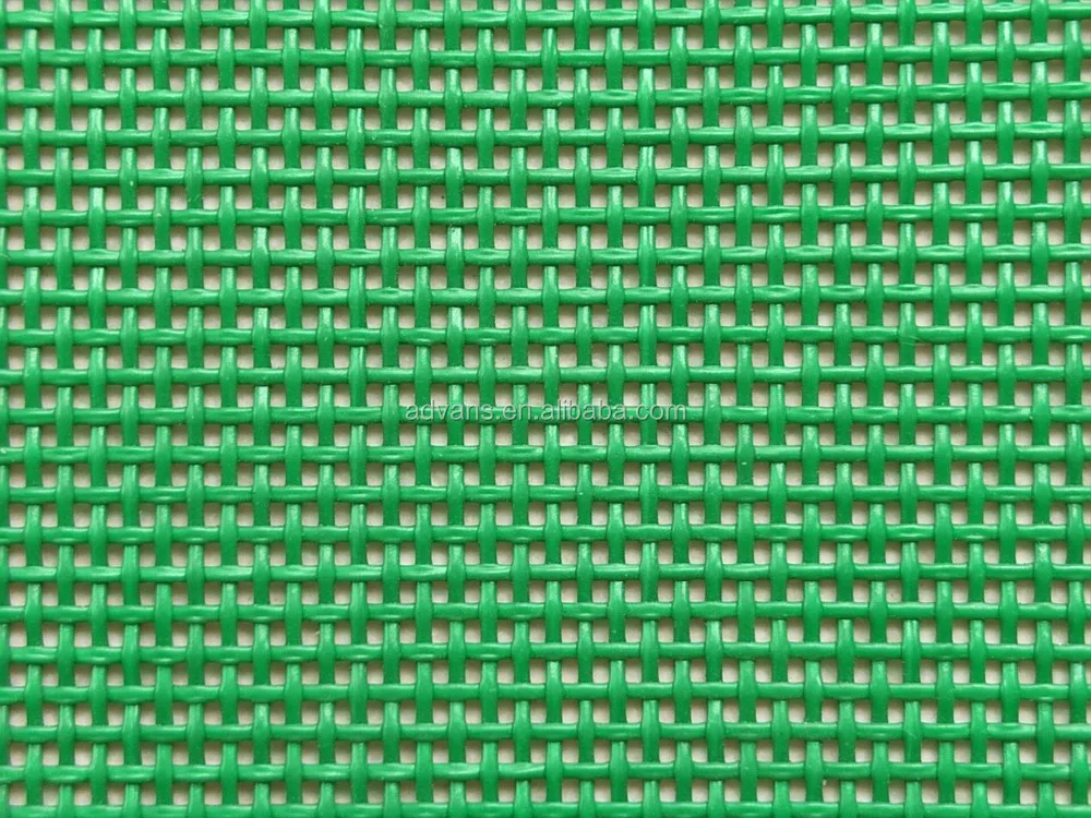 
Blue 1*1 Batyline Sling Marine Vinyl PVC Woven Polyester Mesh Fabric 