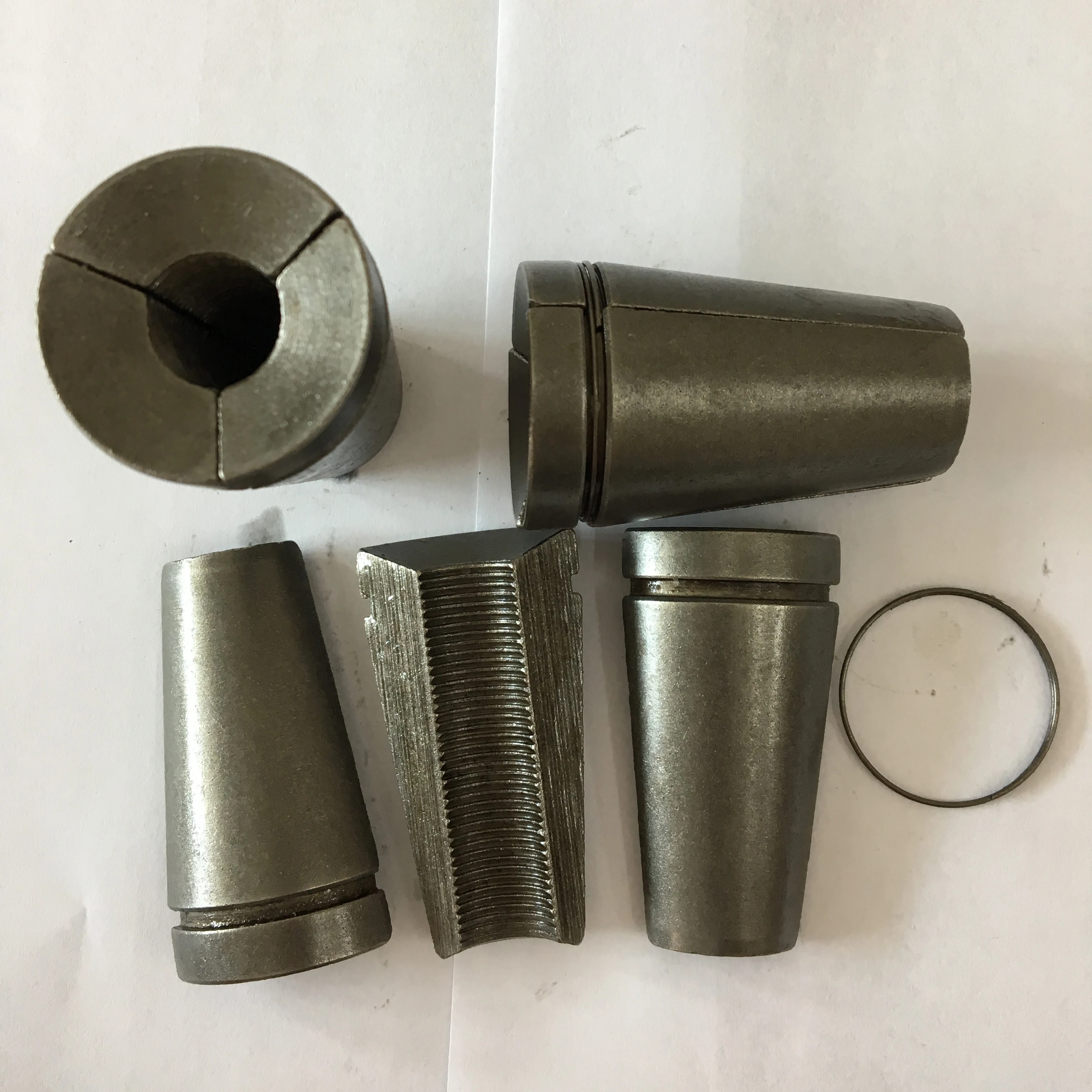 China manufacturer prestressing concrete tensioning mono wedge anchorage for jack with ready to ship