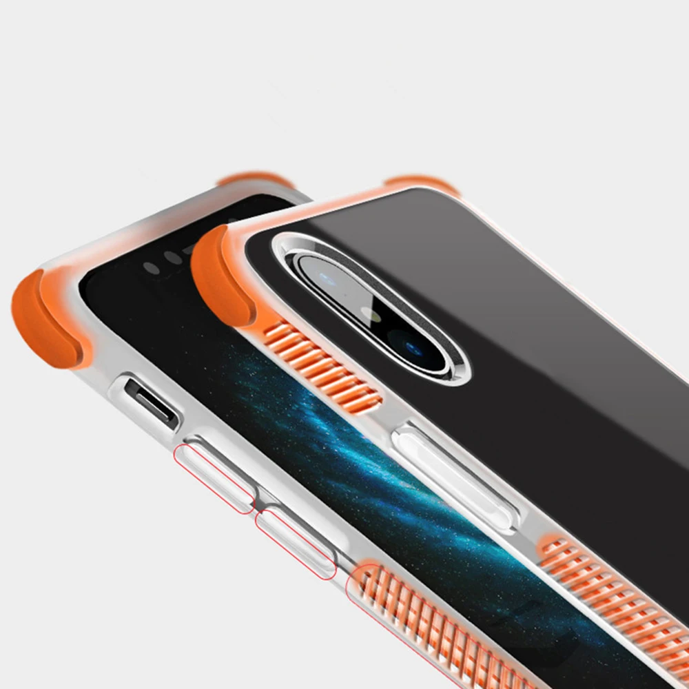 Shockproof design soft TPU mobile phone shell for iphone 6