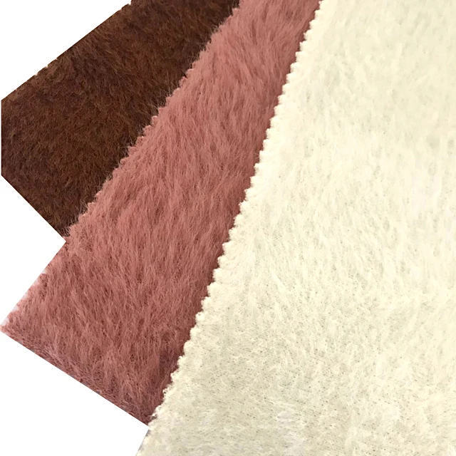soft and light golden mink wool fabric in Spring Autumn Winter season