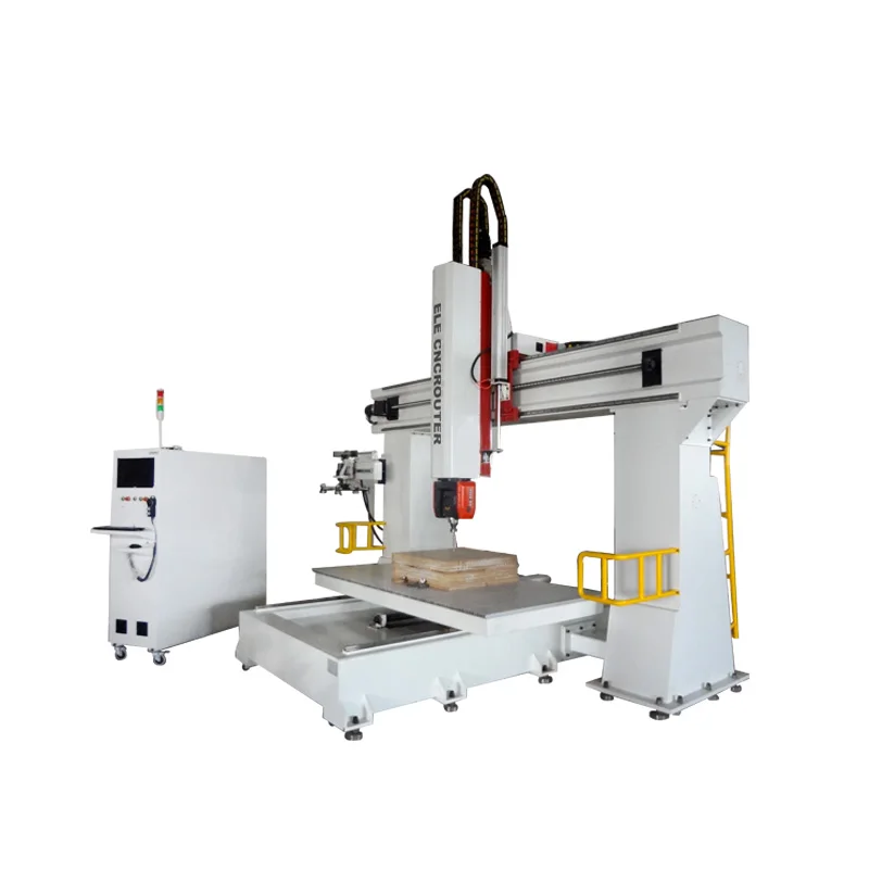 
5 axis cnc price multi use woodworking machine for carving wood chair frames 