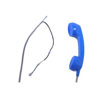 
Made of high quality ABS PC material IP65 waterproof industrial payphone handset 