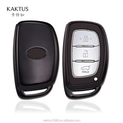 key case For HYUNDAI Verna Avante Elantra MISTRA Sonata i25\i35 TucsonCar Key Case TPU protect Cover Carkey shell