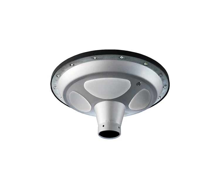 15W UFO All-In-One Integrated Solar Led Street Light Time Control 1500LM CE RoHS Certificate For Garden Courtyards