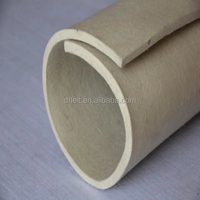 industrial Fireproof felt/the white felt/DINGFENG FELT