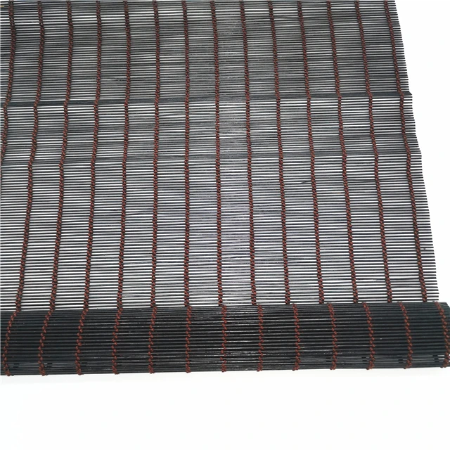 
Bamboo Curtain Customize Bamboo Roman Curtain Stock Partition Window Shade Rolling Bamboo Outdoor Shade Screen Shutter Door 
