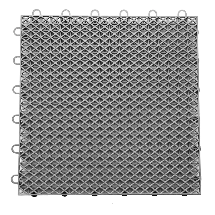 
Topcourts wholesale waterproof interlocking mat tiles 100% new pp plastic garage floor 
