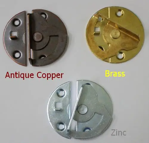 MIT High Quality Furniture Locks Metal Table Fastener Sash Lock