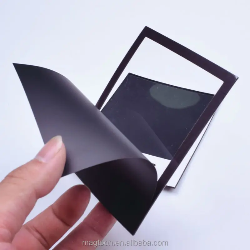 Wholesale mini aluminum alloy magnetic picture frame, rubber magnetic picture frame