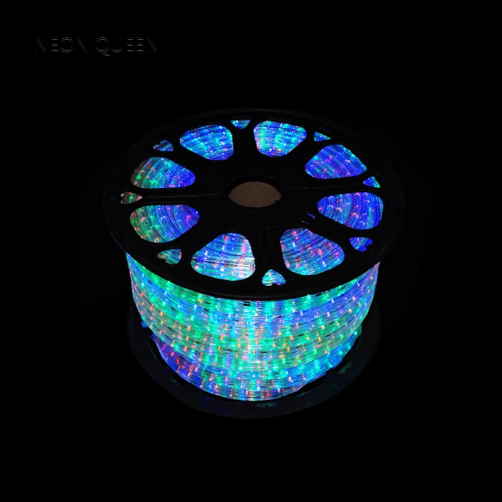 
Factory price Modern Christmas decorations led rope light Full color PVC led rope light 