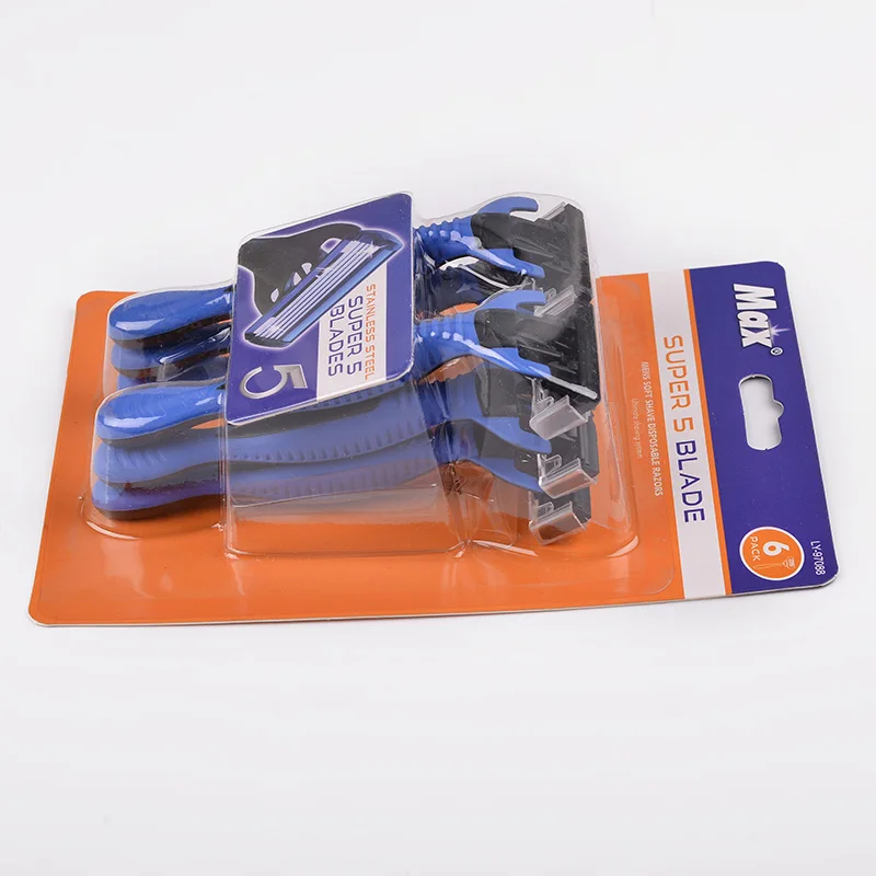 5 Shaving Razor Sweden Blade