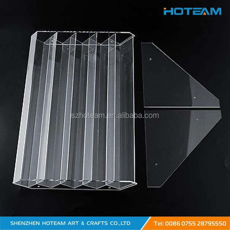 4 Layers Clear Acrylic Nail Polish Display Stand