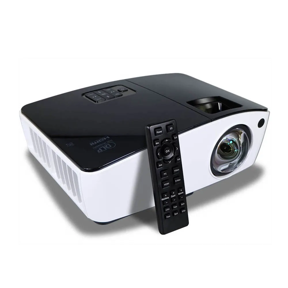 XGA WXGA Full High Definition HD 1080P 3LCD 3LED Projector portable mini short throw 3D Projector (60576088914)