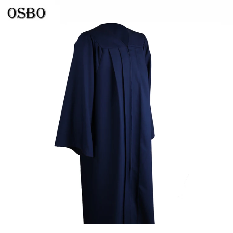 2023  Wholesale  Navy Blue University college graduation gown set