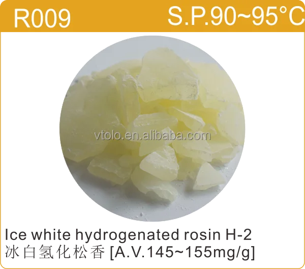 Китай Производство льда белая гидрогенизированная канифоль