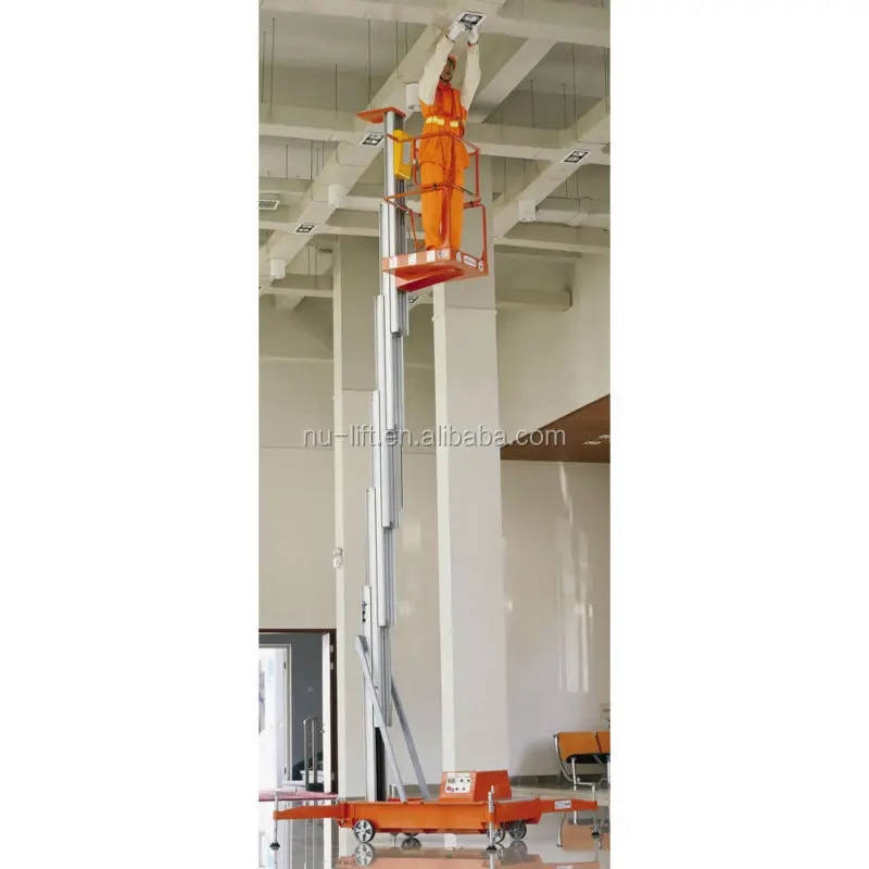 Single Mast Mobile Aluminium Work Platform