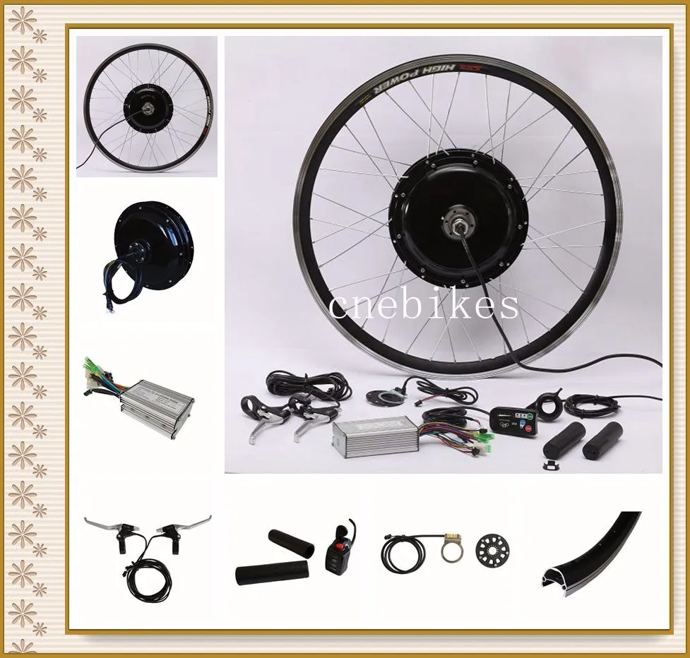 Top E-cycle 48V 750W electric bicycle conversion e bike kit with battery