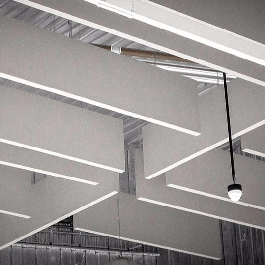 
soundproof ceiling panels acoustic baffle manufacturer 