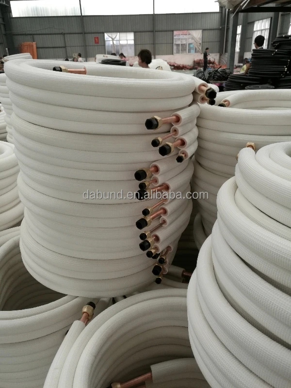 air conditioning twin tube insulation pair coil