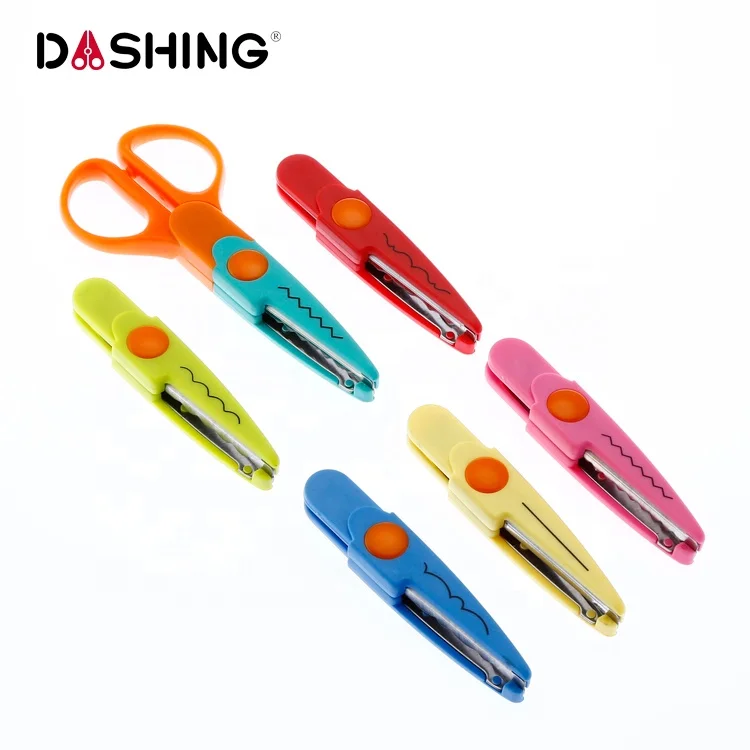 
Hot Student Craft Cutting School Stationery Scissor Set with Plastic Handle 