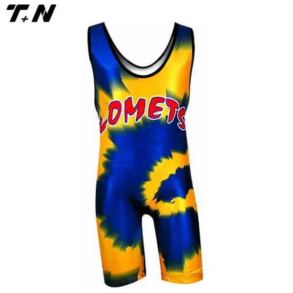 Wholesale sexy women wrestling singlet, women wrestling suits custom