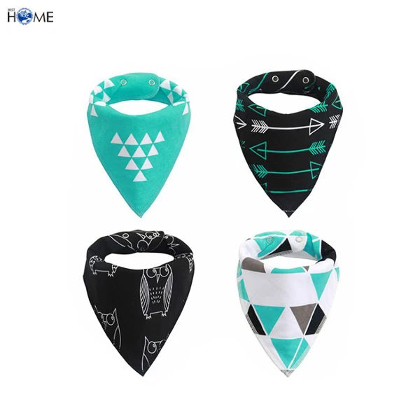 Wholesale Triangle Bibs Reversible Plaid Scarf Collar Cotton Custom Pet Dog Bandana