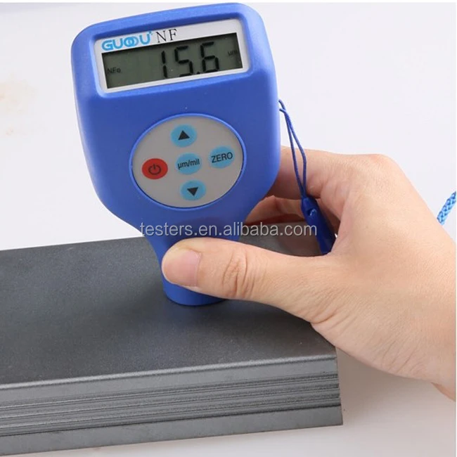 
mini style digital car paint coating thickness meter gauge measurement 0-1250 microns measurement 