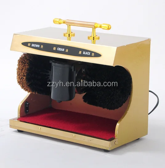
industrial automatic shoe and sole cleaning/cleaner polishing machine 