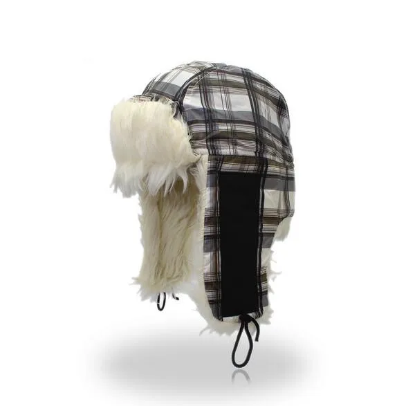 Waterproof Polyester Unisex Thick Winter Trapper Hat with Earflaps Warm Trapper Hat Wholesale