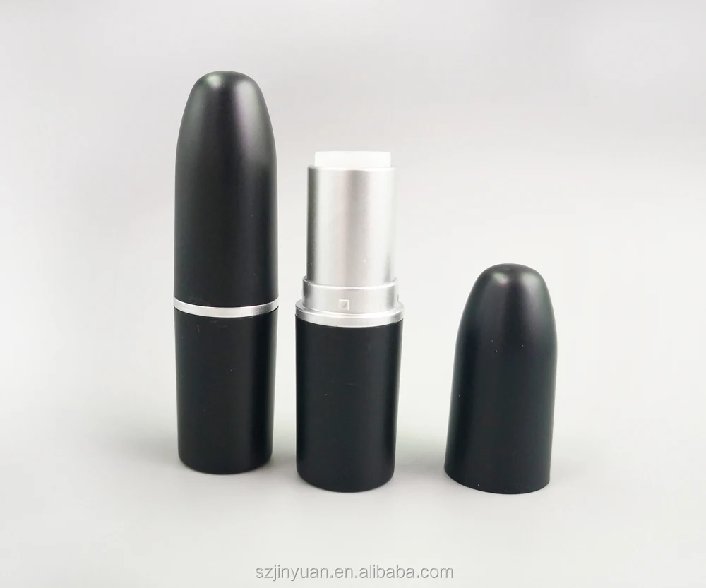 empty lipstick tube  bullet shape lip stick tube 12.1mm  white