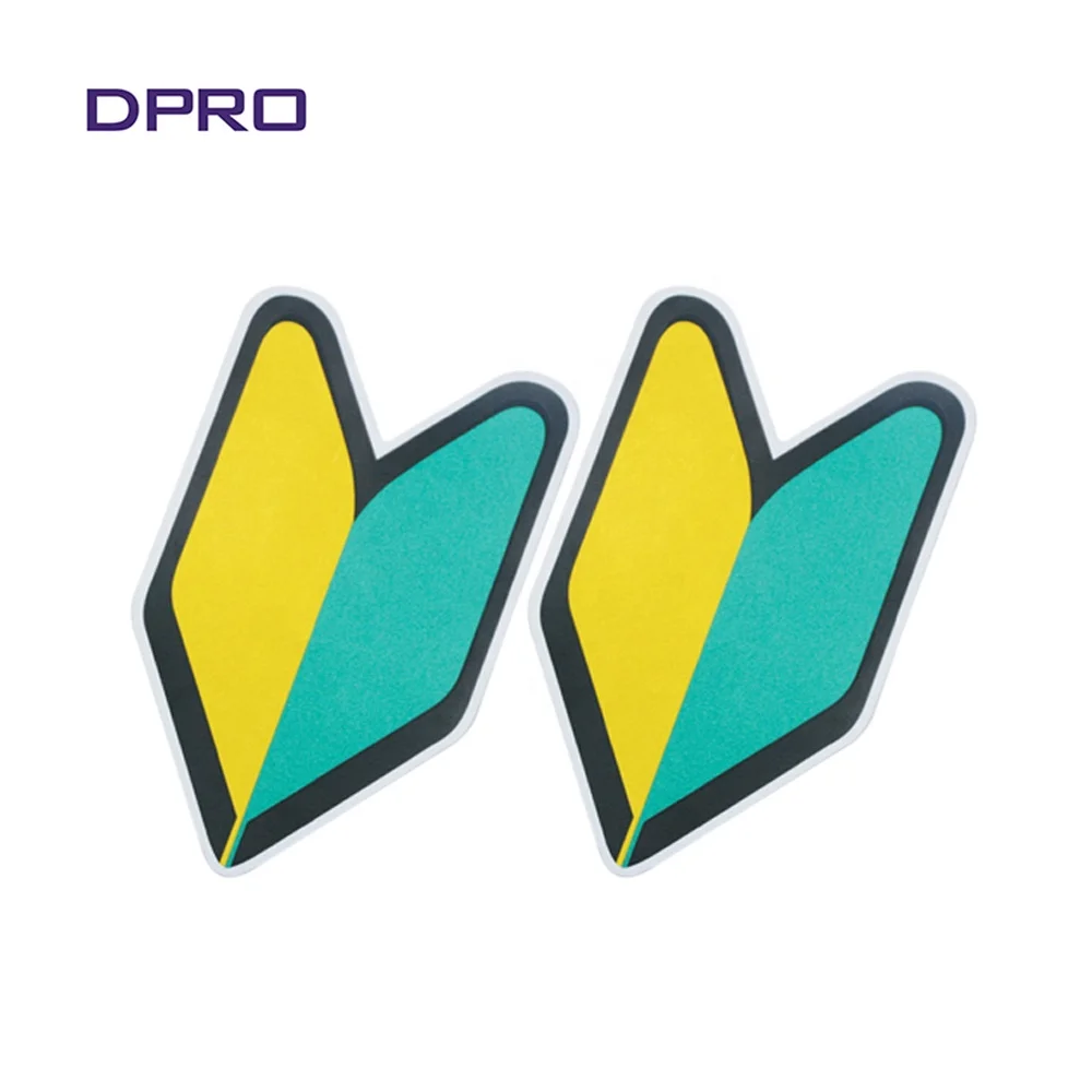Magnetic Car New Driver Beginner Sticker For Japan Market