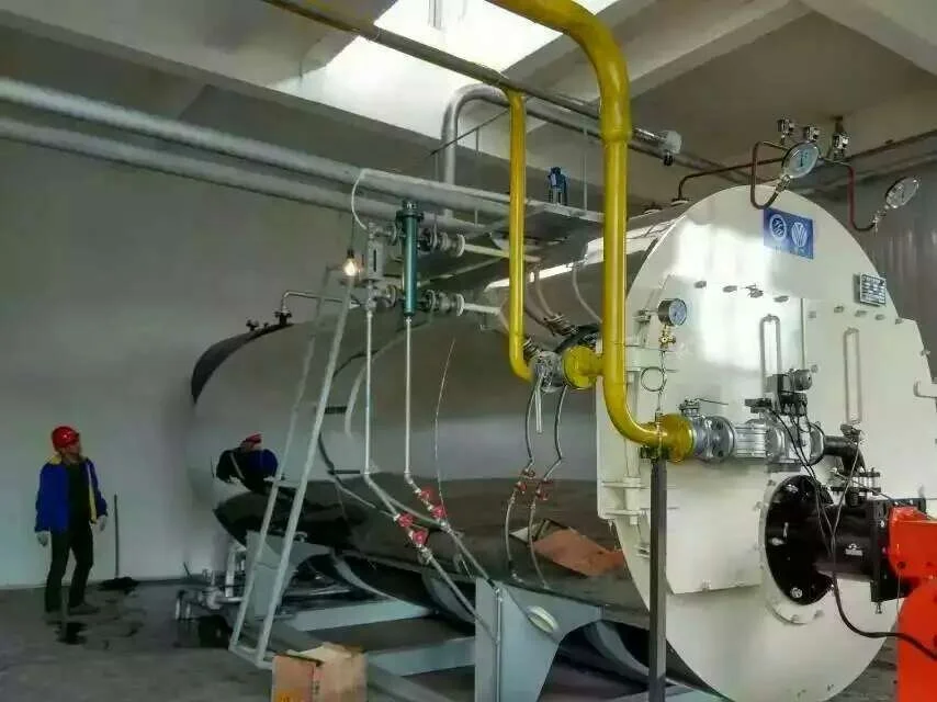 Gas combi hot water boiler machine with gas burner boiler economizer