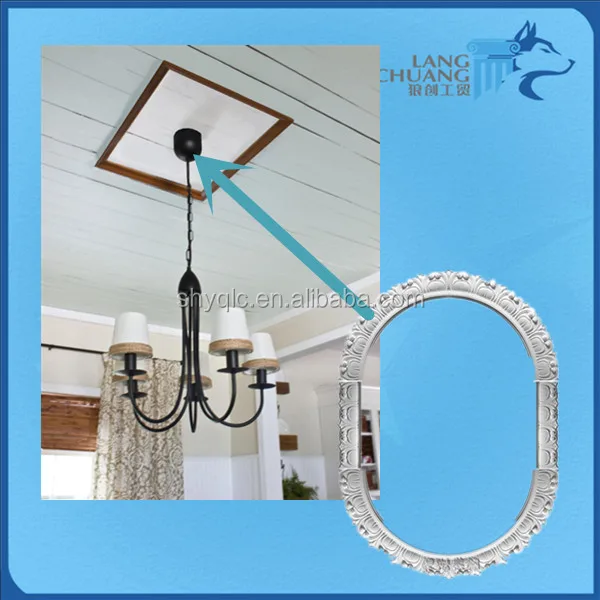 
Clear Flower Pattern Vintage Gypsum Ceiling Rose Rosette 