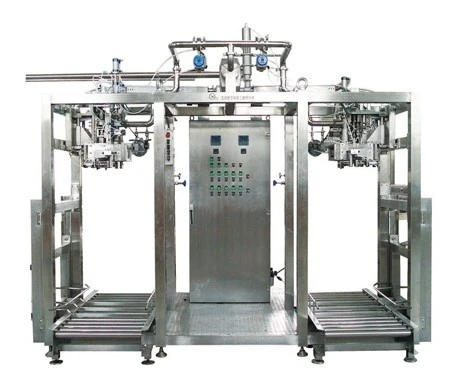 double heads big drum aseptic filling machine filler