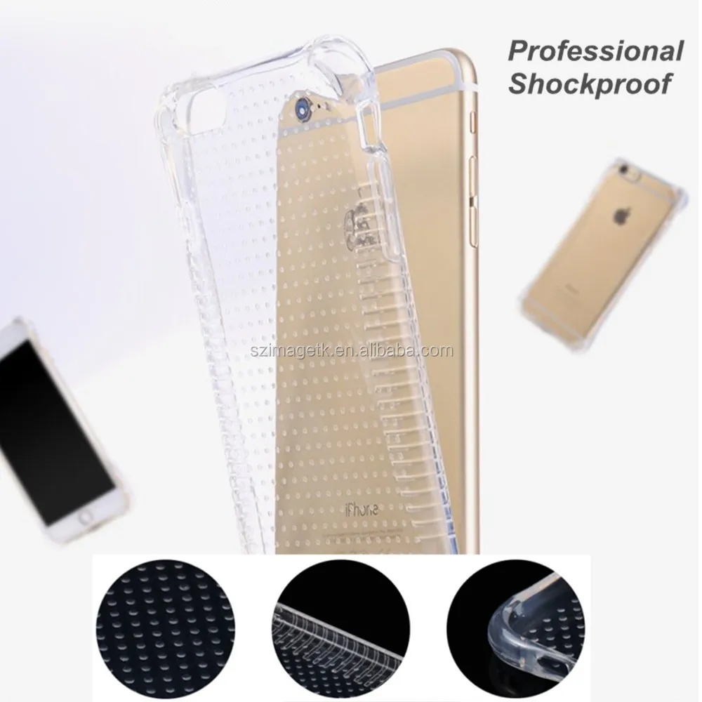 Для iphone 6/6 s/6 s плюс телефон случае, 360 градусов защитить anti-skid soft тпу чехол