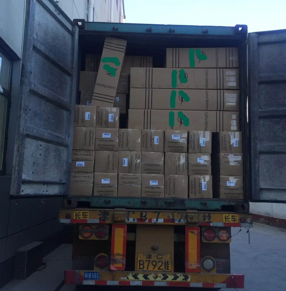 10 дюймов вакуумный рулонный матрас Королевский размер латексный Карманный пружинный в коробке