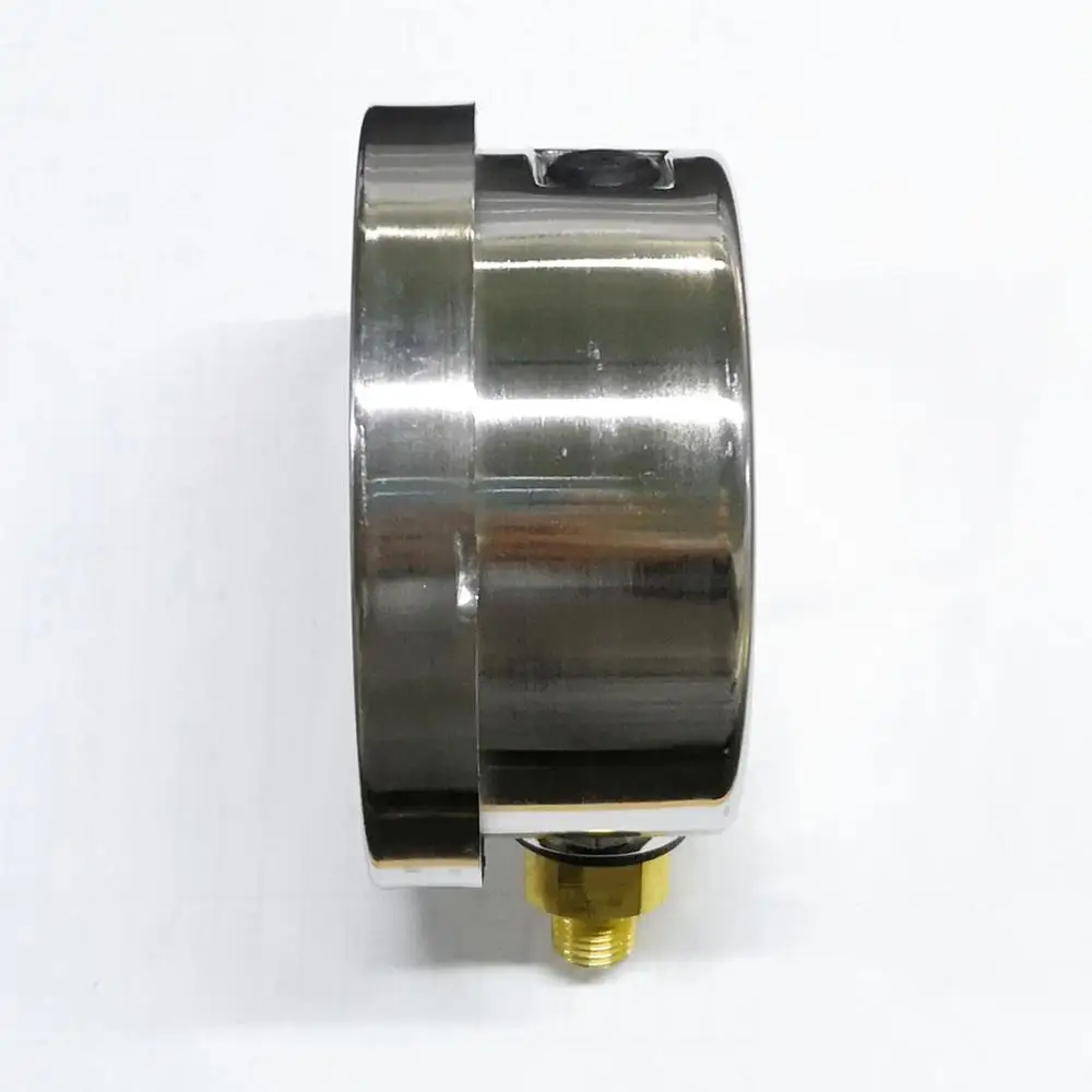 7BAR/100PSI Y100 316/304 Safe Glass Good Price Cheap Stainless Steel Liquid Water Filled Pressure Gauge Meter