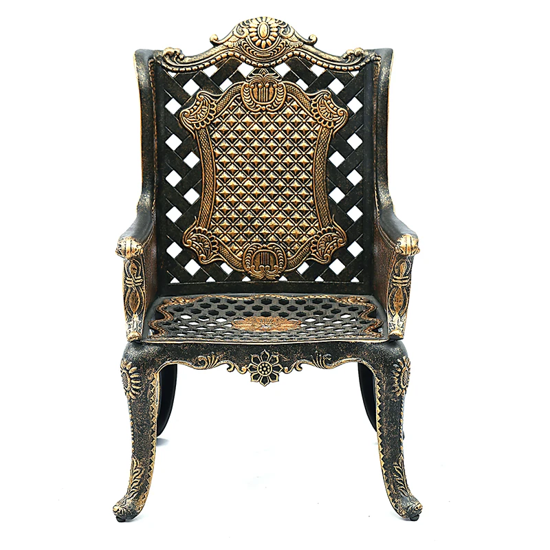 Newest High Beautiful Luxury  royal Outdoor Dining chair