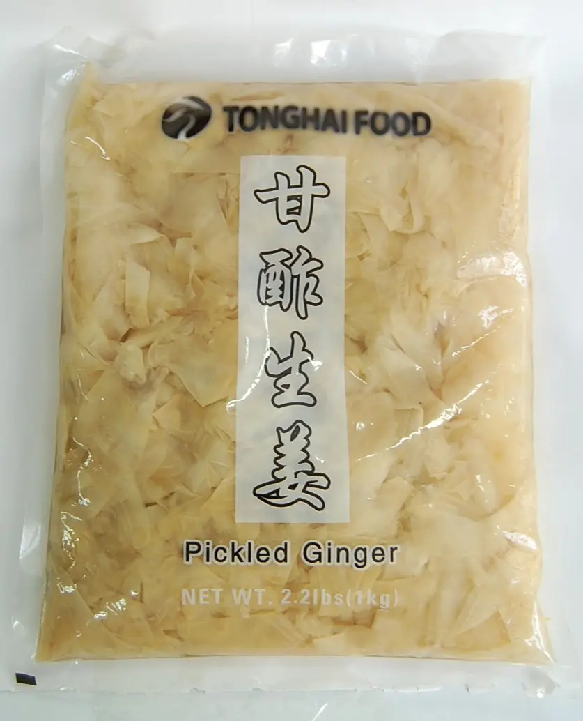 pickled pink Ginger