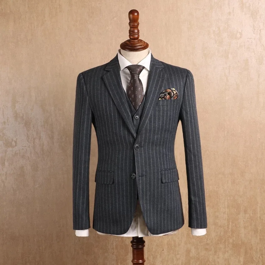 Bespoke Slim Fit Modern Design Classic MTM made to measure men Business Casual Modern Wedding Suit Royal blue coat pant photos