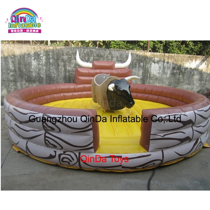 
Durable PVC material inflatable redeo bull, cheap price mechanical bull riding for sale 