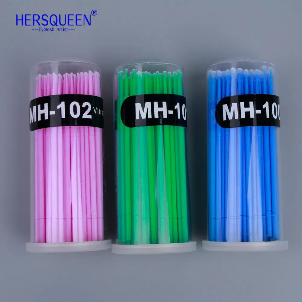 HERSQUEEN premium Micro brushes high quality soft comfortable best prices micro brush disposable