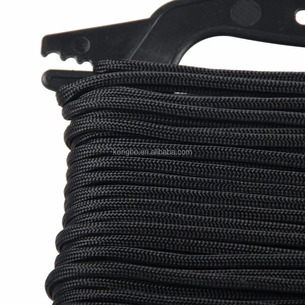 KongBo Survival Gear High Quality 100feet Mil Spec Type III 7 Strand 750lb paracord