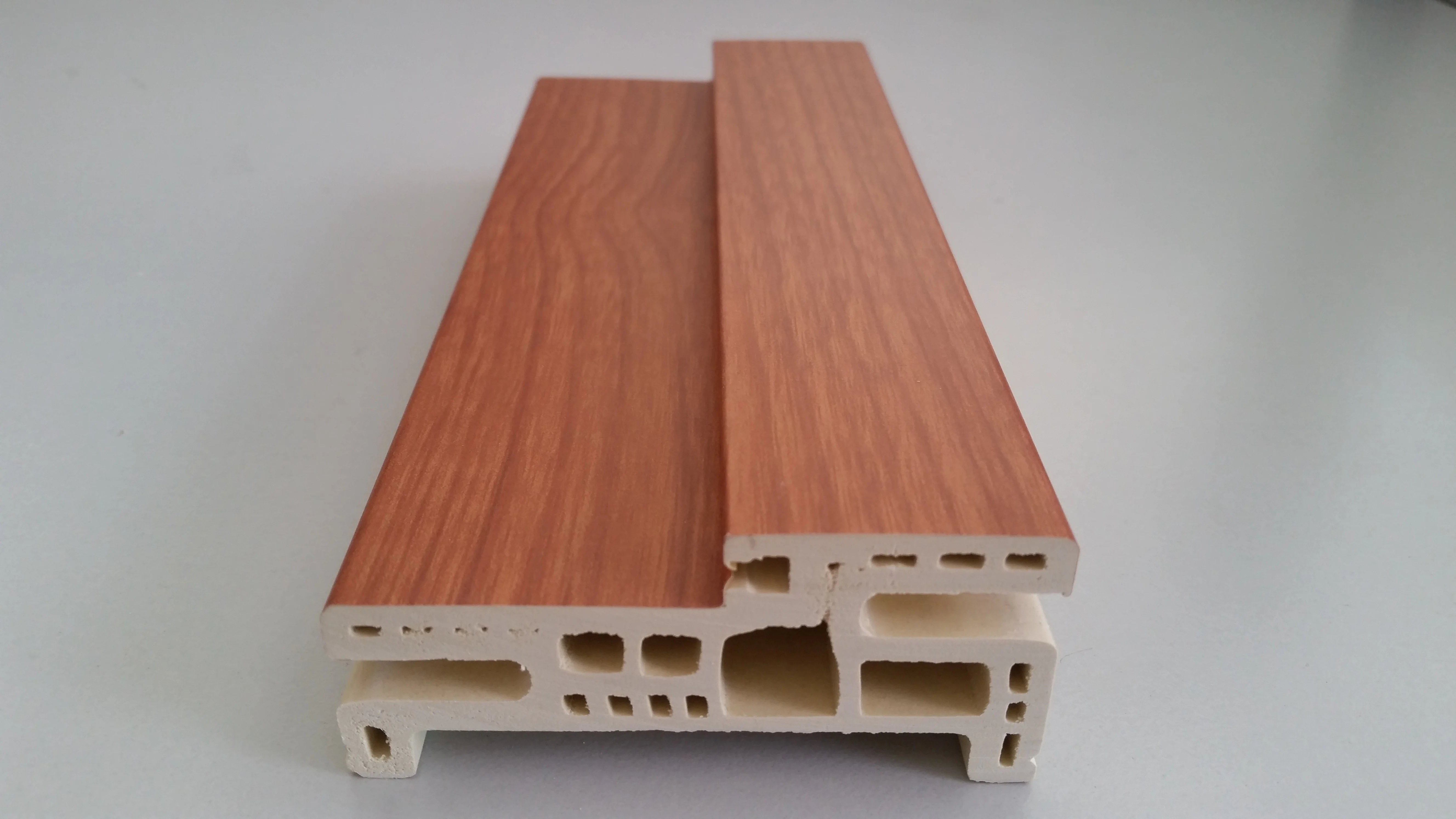 new products  80mm waterproof  WPC PVC door frame